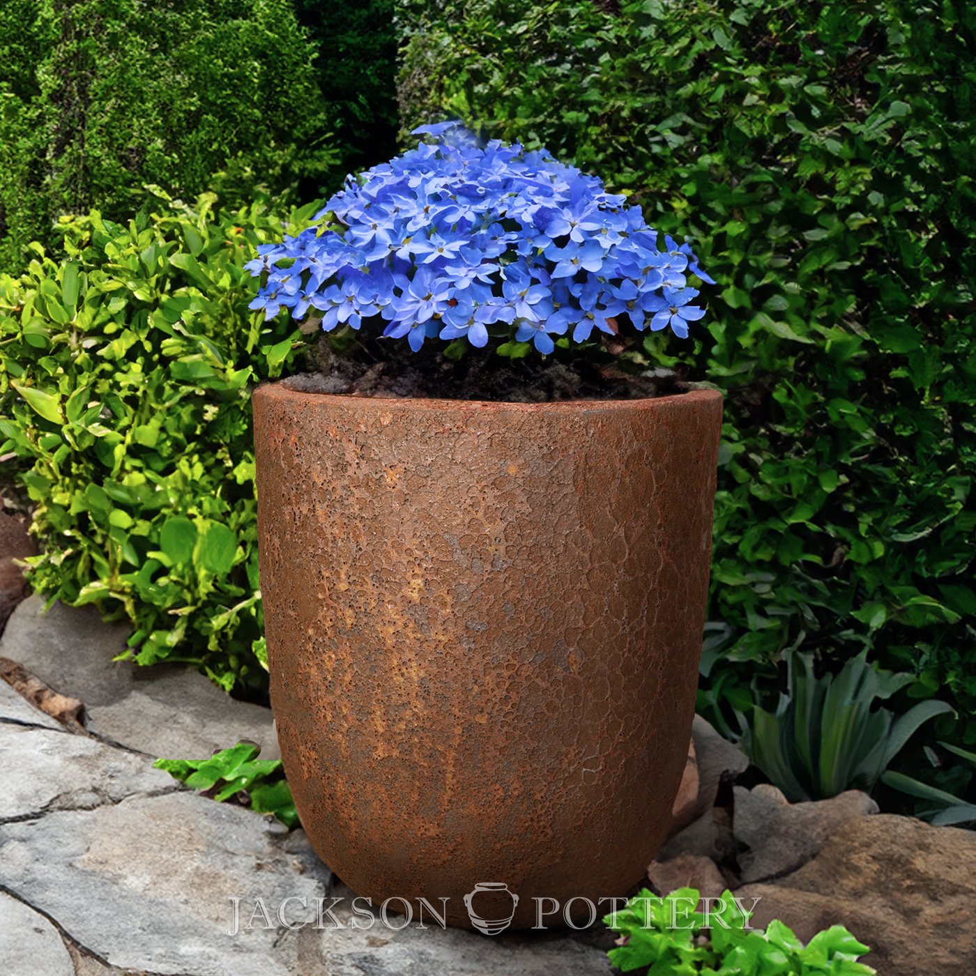 Jackson Pottery | 28 in. Tall Vestro - Volcanic Rust