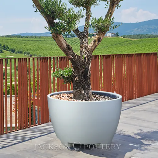 Picture of LGP-080-580 Megalos Planter - Aged Stone