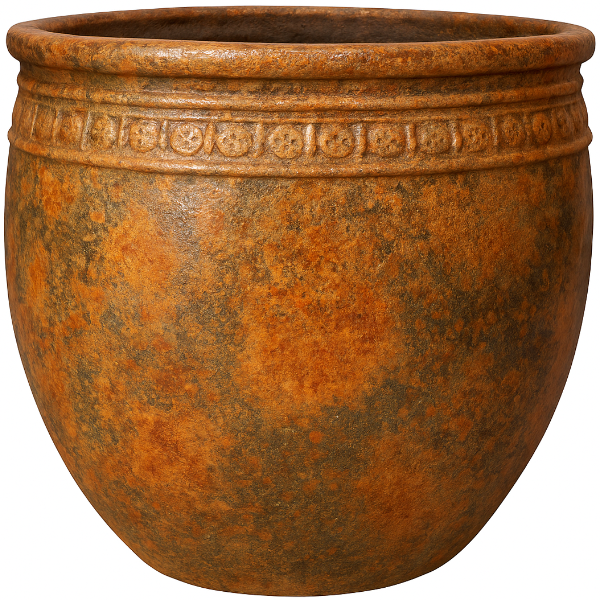 Jackson Pottery | 24 in. Coin Pot - Volcanic Rust